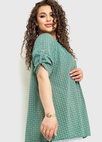 Зеленая летняя блуза Ager