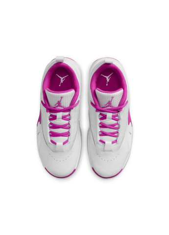 Кроссовки Max Aura 6 White Fire Pink (GS) FQ8297-160 Jordan Max Aura 6 White Fire Pink (GS) белые всесезоны (317207725)