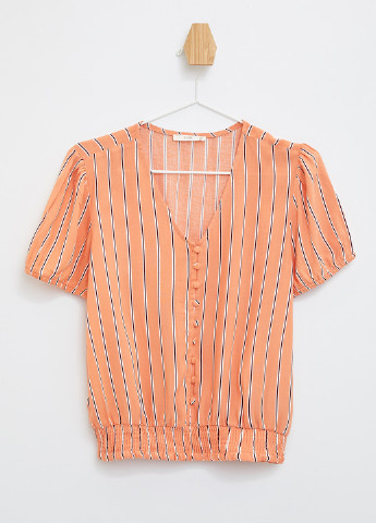 Помаранчева літня блуза DeFacto