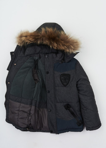 Темно-сіра зимня куртка Ohccmith