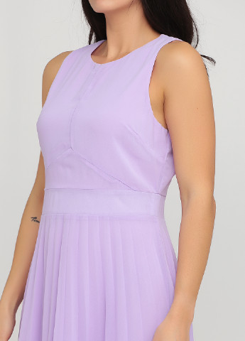 Фіолетова кежуал сукня плісована Boohoo однотонна