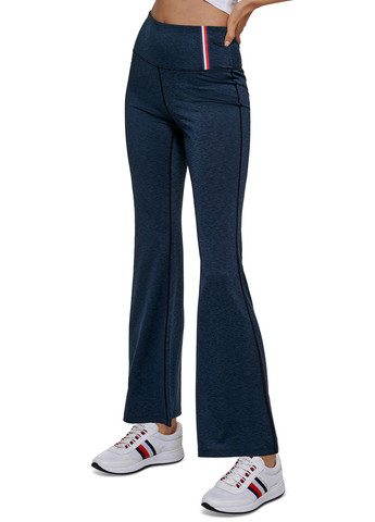 Синие спортивные демисезонные клеш брюки Tommy Hilfiger