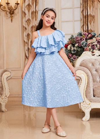 Голубое платье SHEIN (338627102)