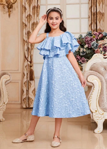 Голубое платье SHEIN (338627102)