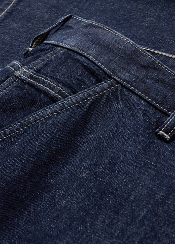 Темно-синие демисезонные прямые джинсы C&A