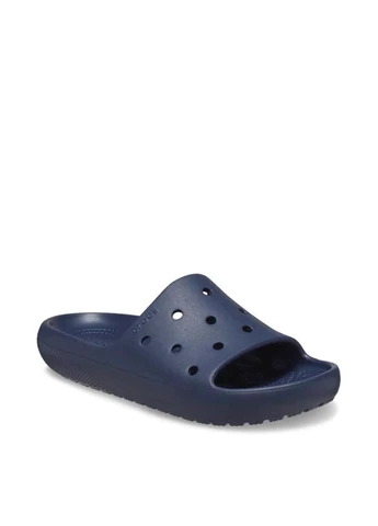 Темно-синие кэжуал шлепанцы Crocs