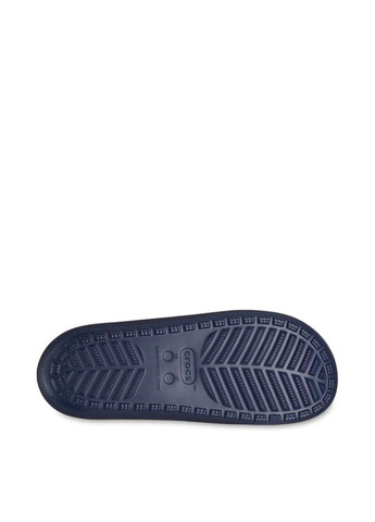 Темно-синие кэжуал шлепанцы Crocs