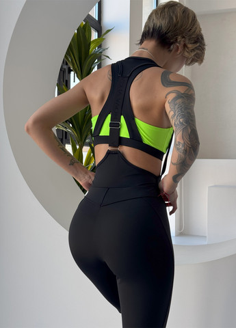 Комбинезон NOVA VEGA комбинезон-брюки однотонный чёрный спортивный полиэстер