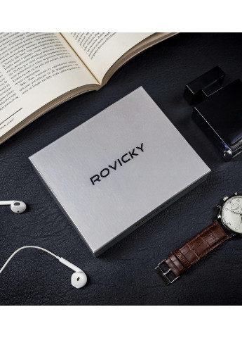 Гаманець чоловічий шкіряний CPR-021-BAR Rovicky (254314692)