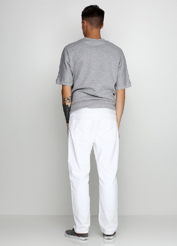 Белые демисезонные со средней талией джинсы Cos