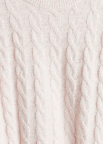 Светло-розовый зимний джемпер джемпер H&M