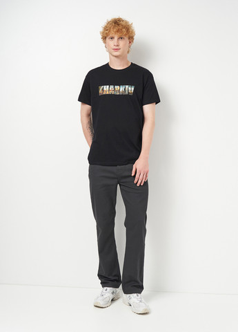 Чорна футболка Sol's Imperial