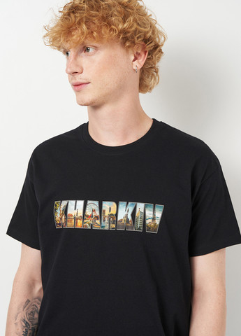 Чорна футболка Sol's Imperial