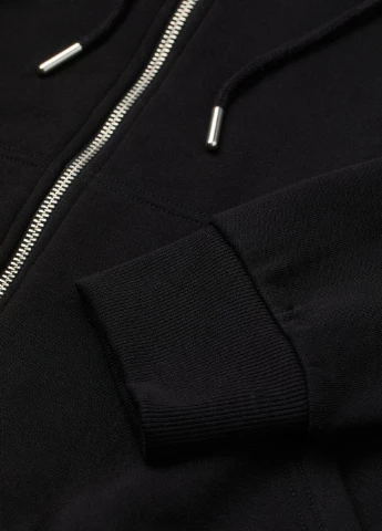 Толстовка фліс,чорний, H&M Basic (254770033)