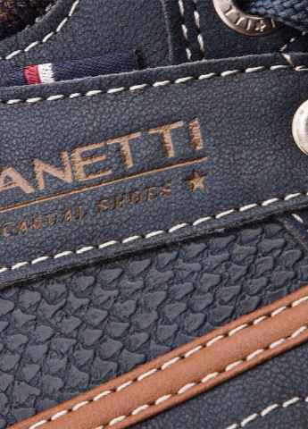 Темно-синие осенние черевики Lanetti