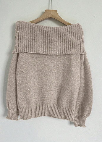 Бежевий демісезонний светр SHEIN