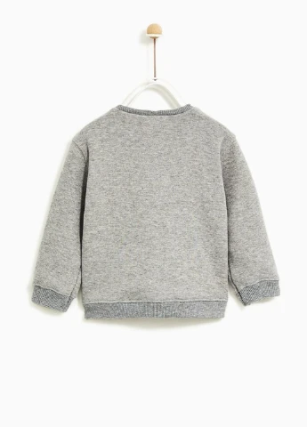 Сіра всесезон піжама (світшот, брюки) лонгслів + брюки Zara