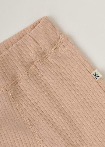 Бежевый демисезонный комплект (боди, брюки) KRAKO