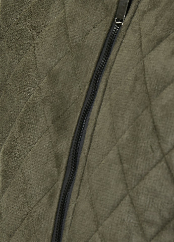 Оливковая (хаки) демисезонная куртка KOTON