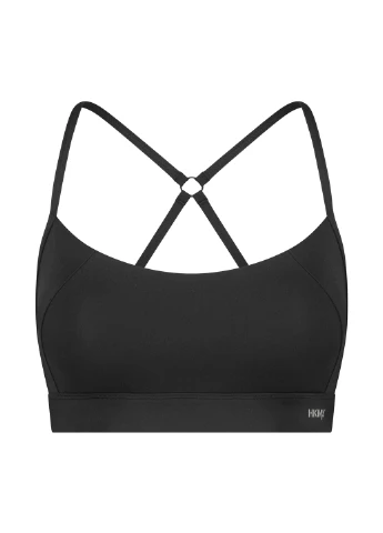 Чорний топ бюстгальтер Hunkemoller без кісточок поліамід