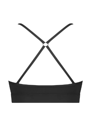 Чорний топ бюстгальтер Hunkemoller без кісточок поліамід