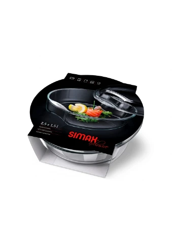 Форма для запікання Exclusive 2,5 л, з кришкою Simax (255277593)