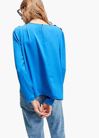 Світло-синя блуза Stradivarius