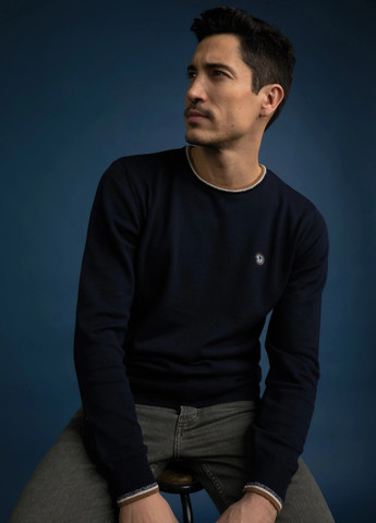 Темно-синий демисезонный джемпер джемпер Benson & Cherry