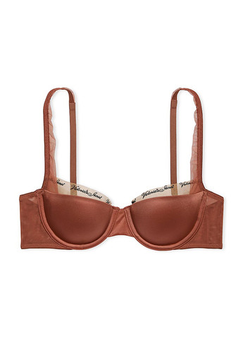 Коричневый демисезонный комплект (бюстгальтер, трусики) Victoria's Secret