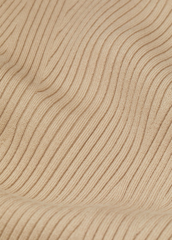 Бежева кежуал сукня силуетна H&M однотонна