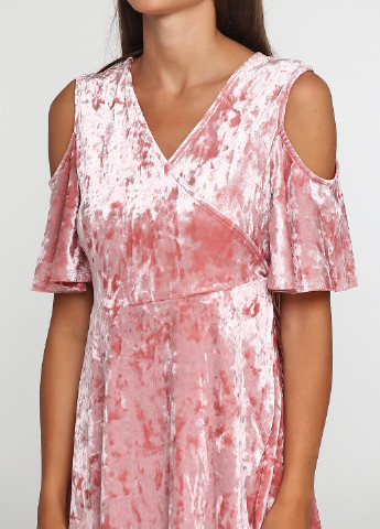 Рожева кежуал сукня Miami by Francesca`s однотонна