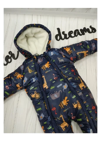 Зимовий комбінезон 1112/86 74 см Комбінований Color Dreams (223525328)