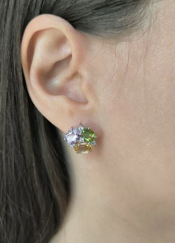 Серьги Silver Flame (353782396)