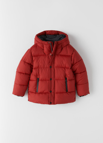 Красная демисезонная демисезонная куртка для мальчика Zara