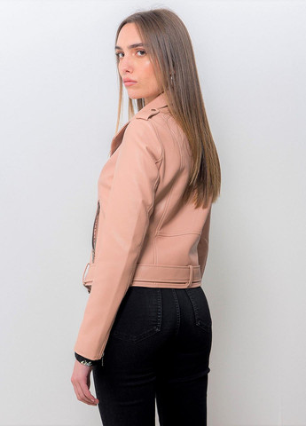 Персиковая демисезонная куртка косуха Piazza Italia