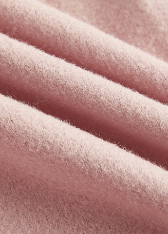 Розовое демисезонное Пальто двубортное SHEIN