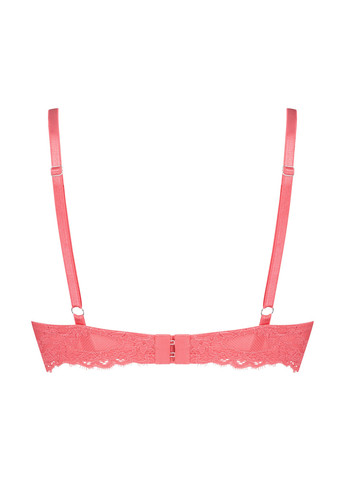 Розовый бюстгальтер Hunkemoller без косточек полиамид