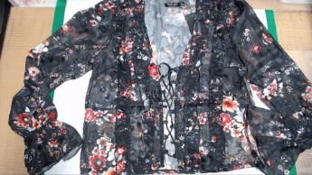 Чёрная блуза Nasty Gal