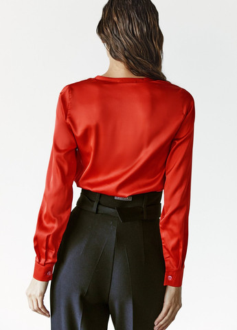Червона демісезонна блуза Gepur