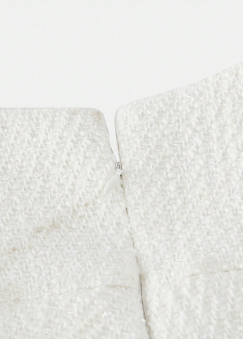 Молочне зимнє Пальто однобортне SHEIN