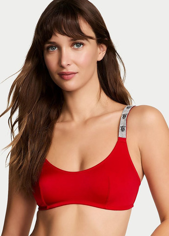 Червоний демісезонний комплект (бюстгальтер, трусики) Victoria's Secret