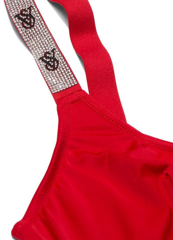 Червоний демісезонний комплект (бюстгальтер, трусики) Victoria's Secret