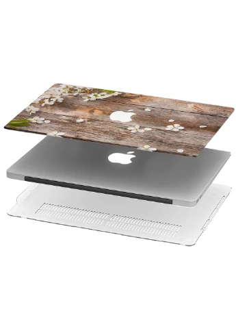 Чохол пластиковий для Apple MacBook Pro 15 A1707 / A1990 Дерево (Wood) (9649-1844) MobiPrint (218506339)