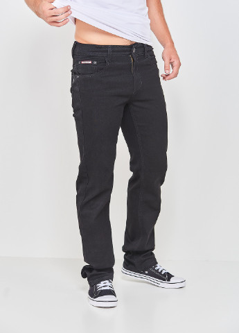 Черные демисезонные джинсы goodavina 8001-3 38 черный (2000904474714) Good Avina