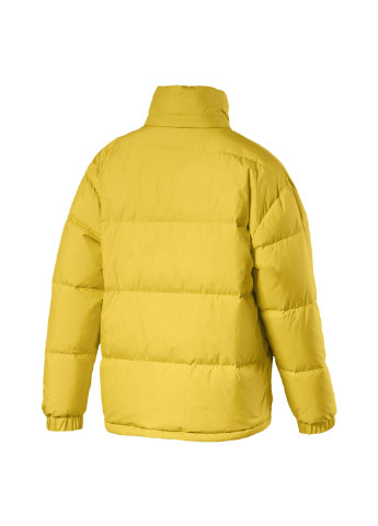 Желтая демисезонная куртка Puma