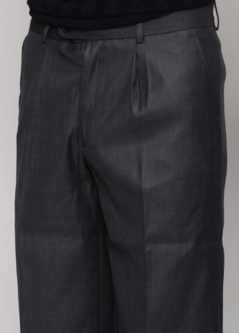 Серые классические демисезонные брюки Ravol