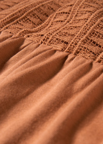 Коричневая блуза C&A