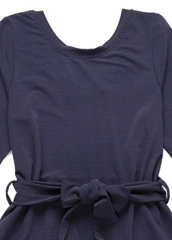 Темно-синя кежуал сукня сукня-футболка, кльош And Less меланжева