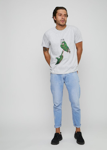 Серая футболка мужская YAPPI