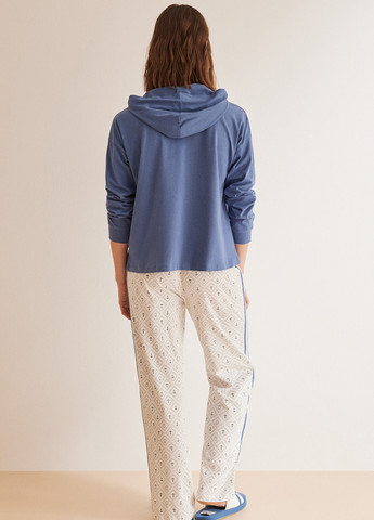 Синя всесезон піжама (світшоти, штани) свитшот + брюки Women'secret